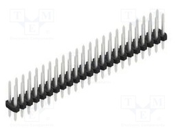 Connector: pin strips; pin header; male; PIN: 46; 2mm; THT; 2x23