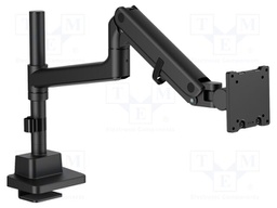Holder; table edge; 27kg; 57"; black; Arm len: 653mm; monitor x1