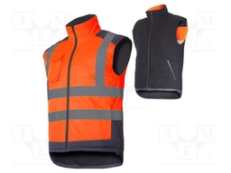Reflection waistcoat; Size: M; orange