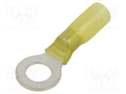 Tip: ring; M8; Ø: 8.4mm; 4÷6mm2; crimped; for cable; insulated