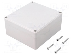 Enclosure: multipurpose; X: 115mm; Y: 125mm; Z: 58mm; polystyrene
