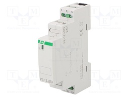 Relay: installation; NO; 24VAC; Ucoil: 24VDC; DIN; 16A; -25÷50°C