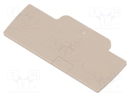 End plate; Application: A series; colourless