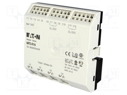 Module: extension; IN: 12; OUT: 4; 24VDC; OUT 1: relay; OUT 1: 8A