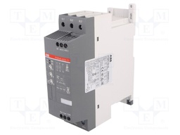 Module: soft-start; Usup: 208÷600VAC; DIN; 24VDC; 22kW; 1÷20/0÷20s