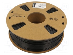 Filament: ABS; 1.75mm; black; 225÷245°C; 1kg