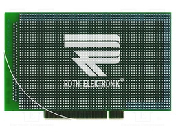 Board: universal; double sided,prototyping; W: 106mm; L: 167mm