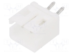 Socket; wire-board; male; 140; 2mm; PIN: 2; THT; 100V; 2A; tinned