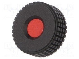 Knob; Ø: 70mm; Int.thread: M14; 20mm; H: 42mm; technopolymer (PP)