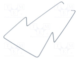 Fastening clip; Application: GZ14,GZ14U