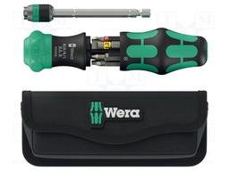 Kit: screwdriver; square,Phillips,slot; Kraftform Kompakt 26