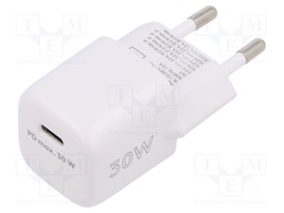 Power supply: switched-mode; plug; 5÷20VDC; 30W; Plug: EU; 84.5%