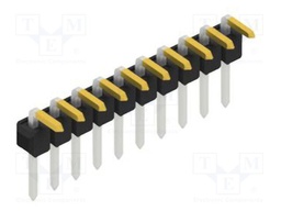 Connector: pin strips; pin header; male; PIN: 10; 2.54mm; THT; 1x10