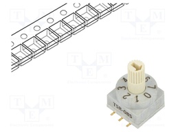 Encoding switch; Pos: 8; SMT; Rcont max: 80mΩ; Rinsul min: 100MΩ
