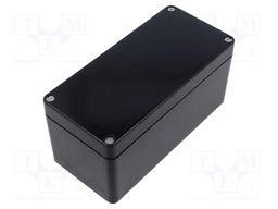 Enclosure: multipurpose; polyester; black