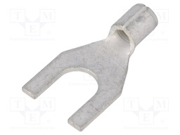 Fork terminal; M5; 1.5÷2.5mm2; crimped; for cable; non-insulated