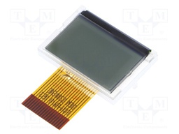 Display: LCD; graphical; 128x64; FSTN Positive; 38x26.4x9mm; 1.2"