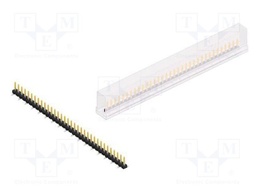 Connector: pin strips; pin header; male; PIN: 34; 2.54mm; SMT; 1x34