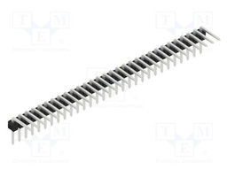 Connector: pin strips; pin header; male; PIN: 30; 2.54mm; THT; 1x30