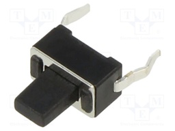 Microswitch TACT; SPST; Pos: 2; 0.05A/12VDC; THT; 1.57N; 7mm