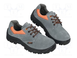 Shoes; Size: 36; grey; chamois; slip,perforation,impact; EASY