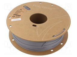 Filament: PLA; 1.75mm; fossil grey; 190÷230°C; 1kg; PolyTerra™
