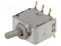 Switch: toggle; Pos: 2; DPDT; ON-ON; Leads: Gull Wing; -30÷85°C; 1.7N