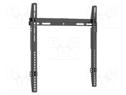 Holder; for wall mounting; 40kg; 32÷55"; black; permanent