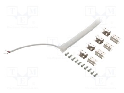 NEON LED tape; white cold; 24V; LED/m: 120; 8mm; IP65; 6W/m
