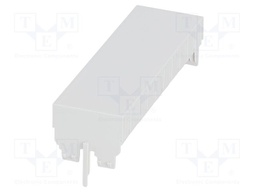 Cover; grey; UL94V-0; ME-IO 37,6; PA; X: 37.89mm; Y: 109.8mm; Z: 26mm