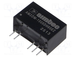 Converter: DC/DC; 2W; SIP7; AM2DM-EZ