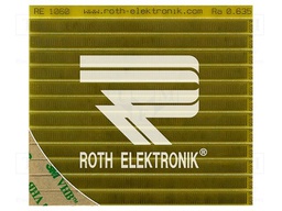 Board: universal; single sided,prototyping; W: 90mm; L: 100mm