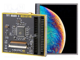 Dev.kit: with display; TFT,with touch panel; 3"; 320x240