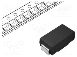 Diode: rectifying; SMD; 1.6kV; 1A; SMA; Ufmax: 1.15V; Ifsm: 30A