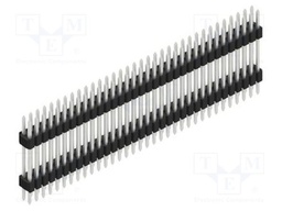 Connector: pin strips; pin header; male; PIN: 68; 1.27mm; THT; 2x34