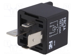 Relay: electromagnetic; SPST-NO; Ucoil: 24VDC; 70A; automotive