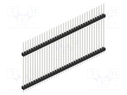 Connector: pin strips; pin header; male; PIN: 35; 2.54mm; THT; 1x35