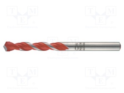 Drill bit; Ø: 8mm; 5/16"; L: 400mm; steel; tungsten carbide