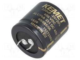 Capacitor: electrolytic; 330uF; 450VDC; ESR: 427mΩ; SNAP-IN; ±20%