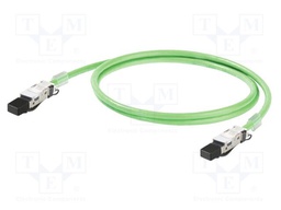 Patch cord; SF/UTP; Cat 5e; RJ45 plug,both sides; stranded; Cu