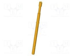 Test needle; Operational spring compression: 4mm; 5A; Ø: 1.8mm