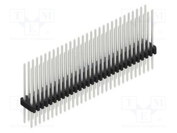 Connector: pin strips; pin header; male; PIN: 60; 1.27mm; THT; 2x30