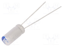 Capacitor: polymer; 10uF; 35VDC; ESR: 90mΩ; A759; THT; ±20%; 2000h