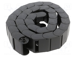 Cable chain; Series: ZF14; Bend.rad: 28mm; L: 1000mm