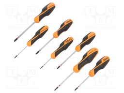 Kit: screwdrivers; Pcs: 7; Torx®; BETAGRIP