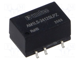 Converter: DC/DC; 1W; Uin: 21.6÷26.4V; Uout: 12VDC; Iout: 84mA; SMD