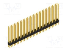 Connector: pin strips; pin header; male; PIN: 68; 1.27mm; THT; 2x34