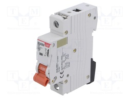 Circuit breaker; 230/400VAC; Inom: 6A; Poles: 1; Charact: C; 6kA