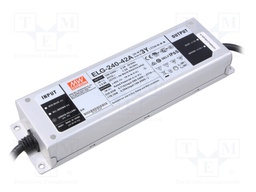 Power supply: switched-mode; LED; 239.82W; 42VDC; 39÷45VDC; IP65
