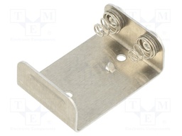 Holder; PCB,THM; Leads: for PCB; Size: CR-P2,DL223A